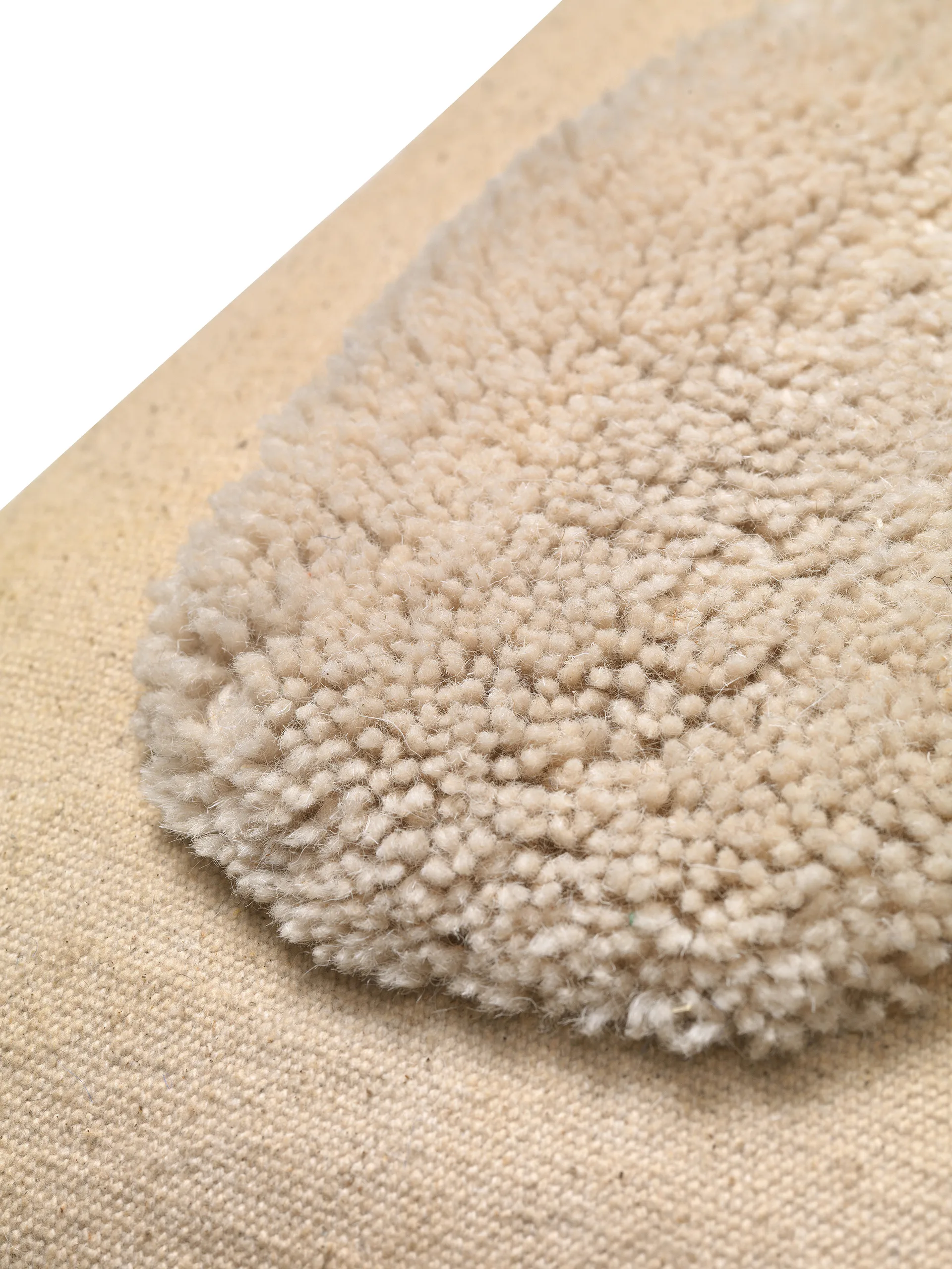 Cuscino Lay 50x50 cm, Sand / Off-white Ferm Living