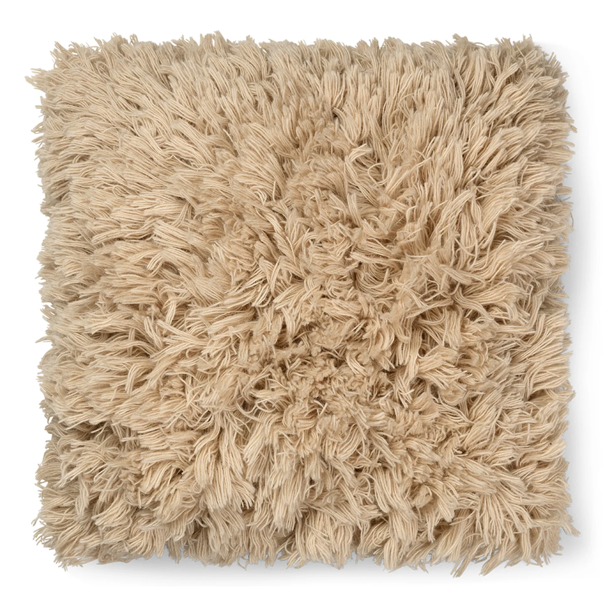 Cuscino Meadow High Pile 50x50 cm, Light sand Ferm Living