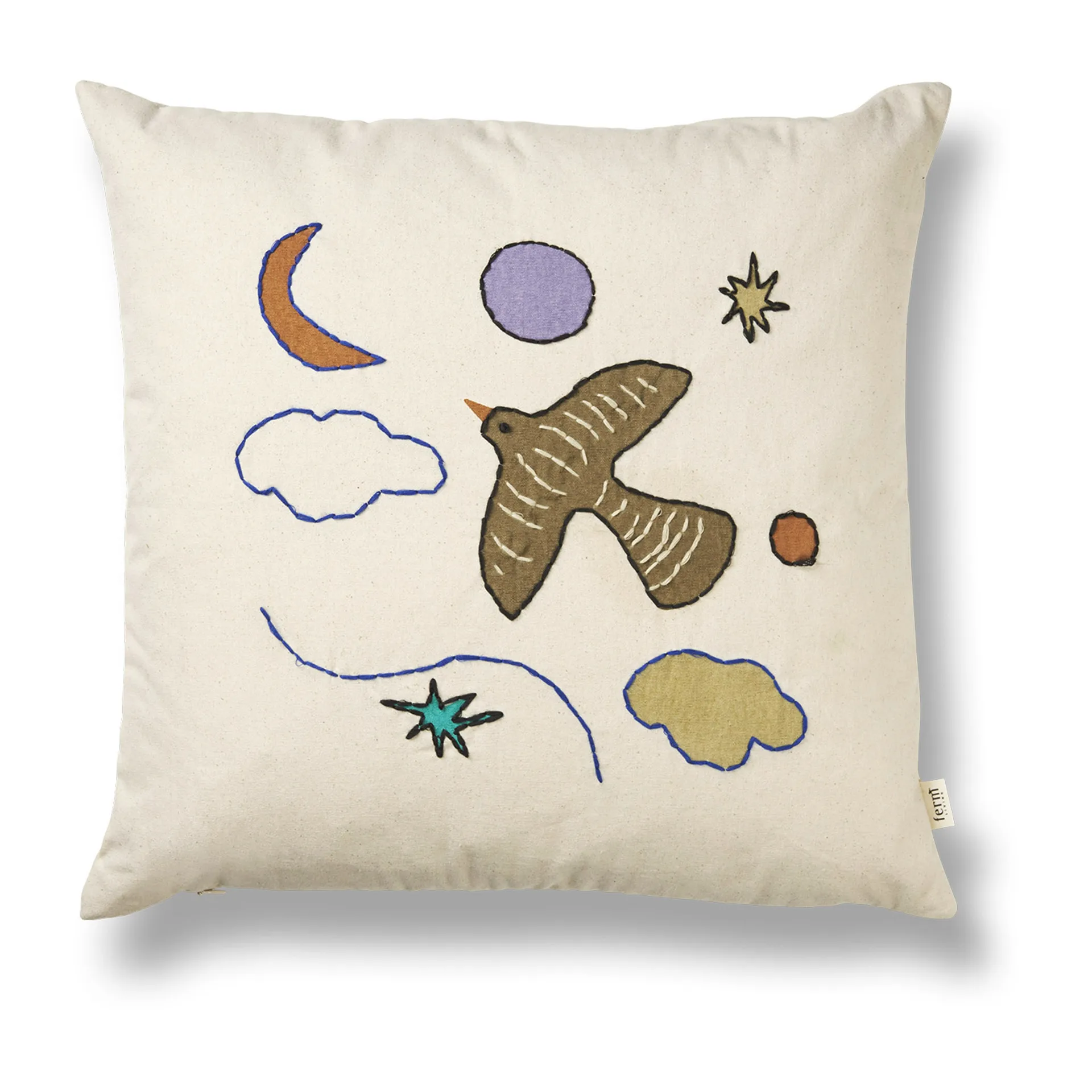 Cuscino Naive 40x40 cm, Bird Ferm Living