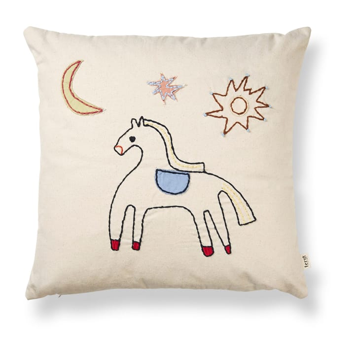 Cuscino Naive 40x40 cm - Cavallo - ferm LIVING