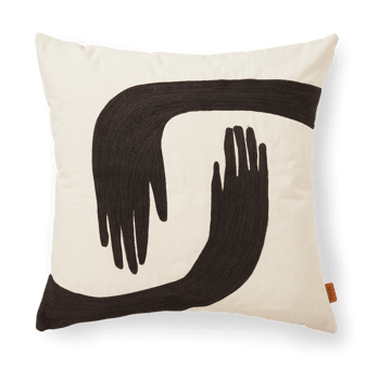 Cuscino Pose 50x50 cm - Coffee-undyed - Ferm Living