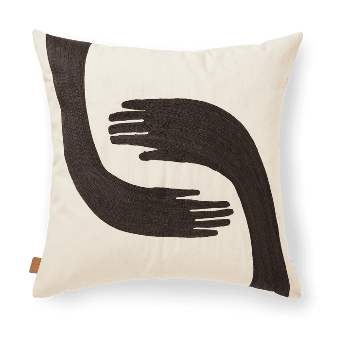 Cuscino Pose 50x50 cm, Coffee-undyed Ferm Living