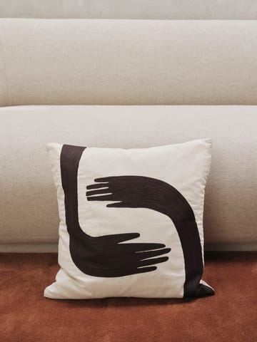 Cuscino Pose 50x50 cm - Coffee-undyed - Ferm Living