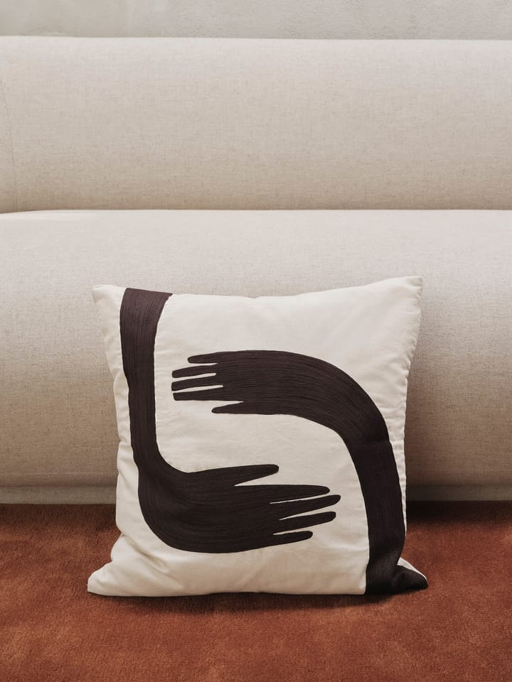 Cuscino Pose 50x50 cm, Coffee-undyed Ferm Living