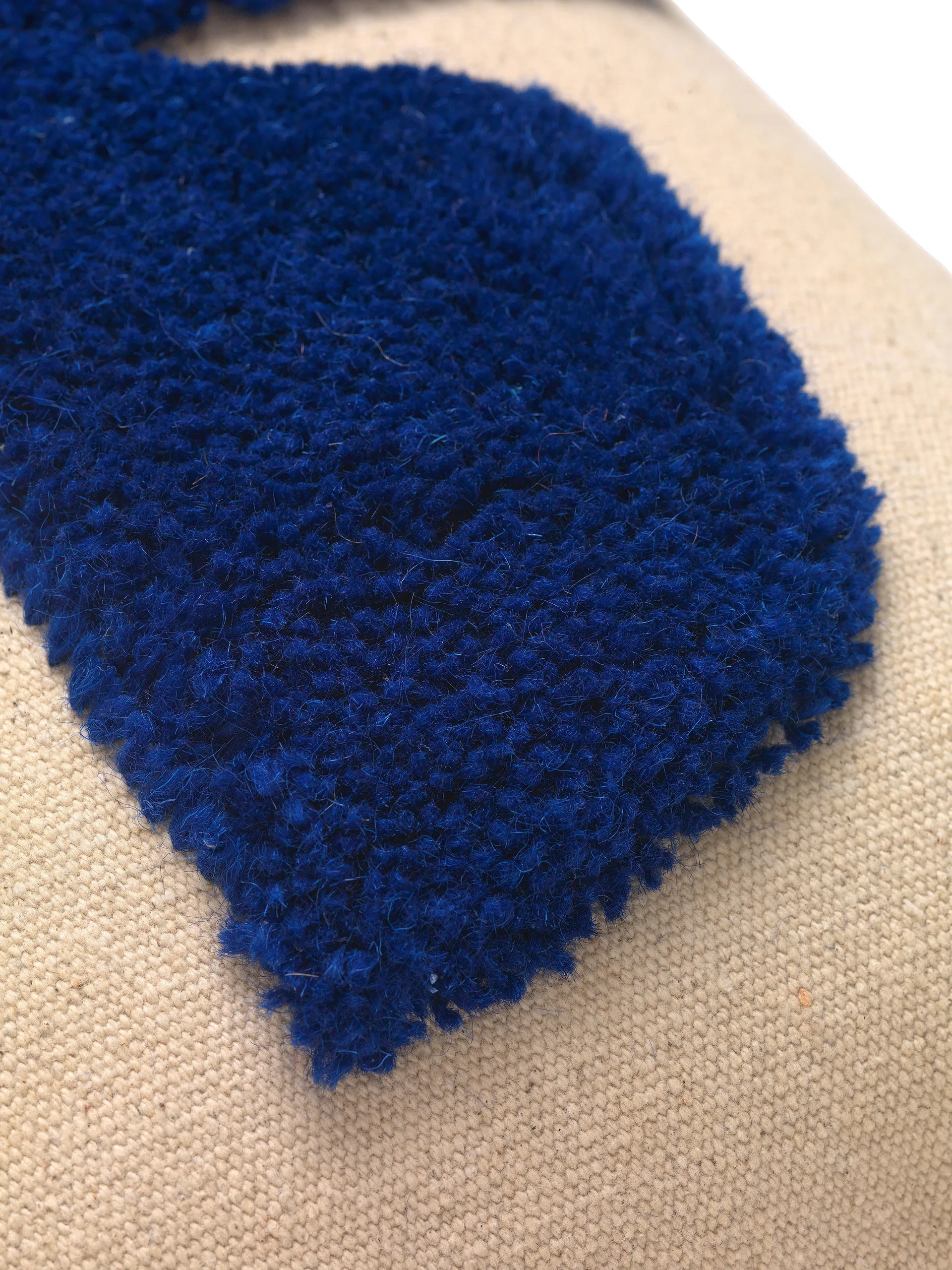 Cuscino rettangolare Lay 40x60 cm, Sand / Bright Blue Ferm Living