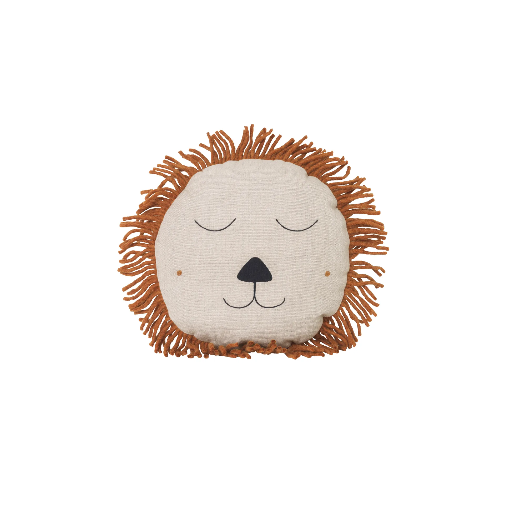 Cuscino Safari lion, naturale Ferm Living