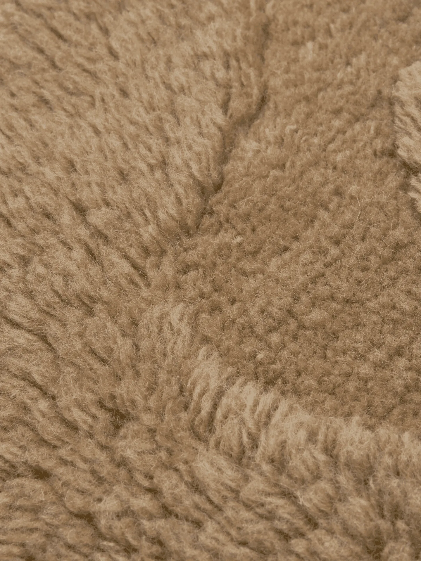 Cuscino tufted Rime, Tan, 50x50 cm Ferm Living