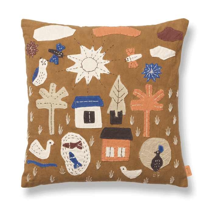 Cuscino Village 40x40 cm - Zucchero Kelp - Ferm LIVING