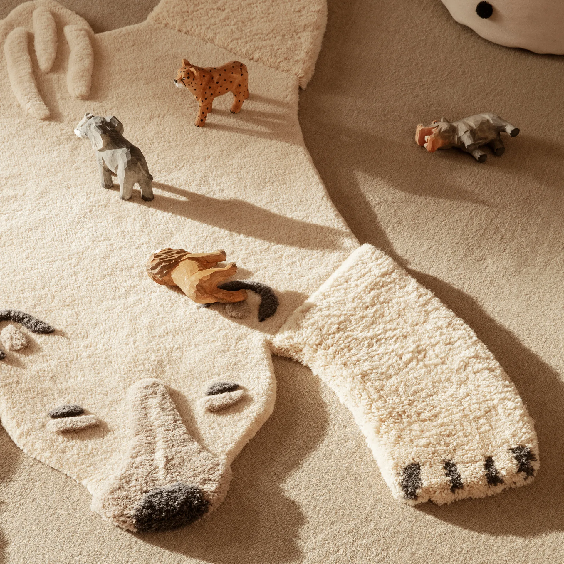 Decorazione in legno Animal, cheetah Ferm Living