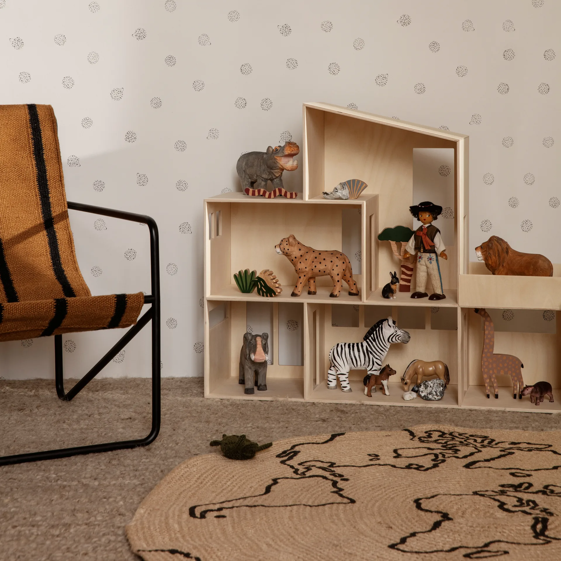 Decorazione in legno Animal, elephant Ferm Living