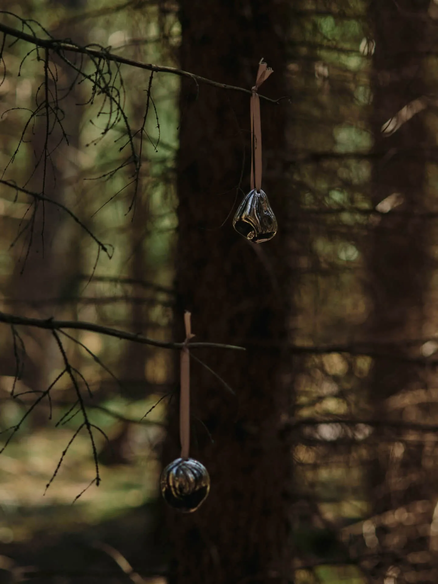 Decorazione natalizia 7 cm Bellure 2 pezzi, Argento Ferm Living