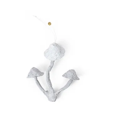 Decorazione natalizia Mushroom Ornament - Bianco sbiadito - Ferm Living