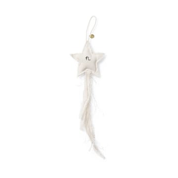 Decorazione natalizia Vela Star Ornaments, 4 pezzi - Colore naturale - Ferm Living