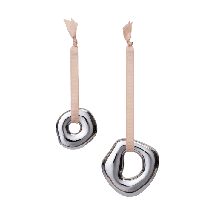 Decorazione Orrith 2 pezzi - Argento - Ferm Living