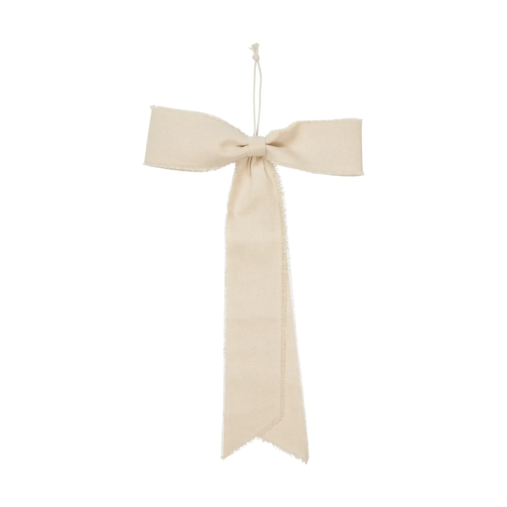 Decorazione pendente Bow grande 30x45 cm, Naturale Ferm Living