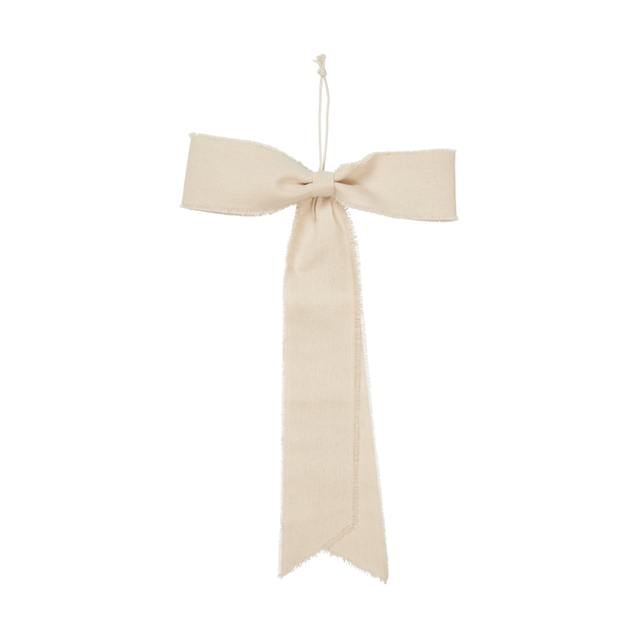 Decorazione pendente Bow grande 30x45 cm, Naturale Ferm Living
