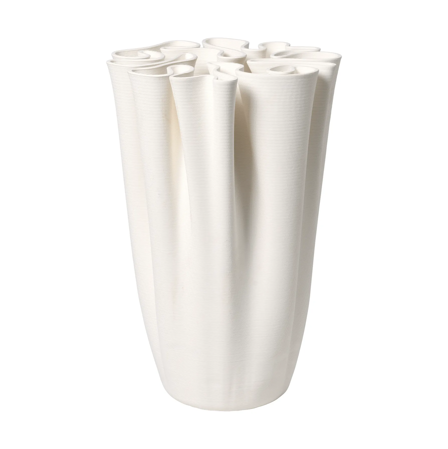 Dedali vaso da pavimento, Off-white, 50 cm Ferm Living