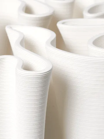 Dedali vaso da pavimento - Off-white, 50 cm - Ferm Living