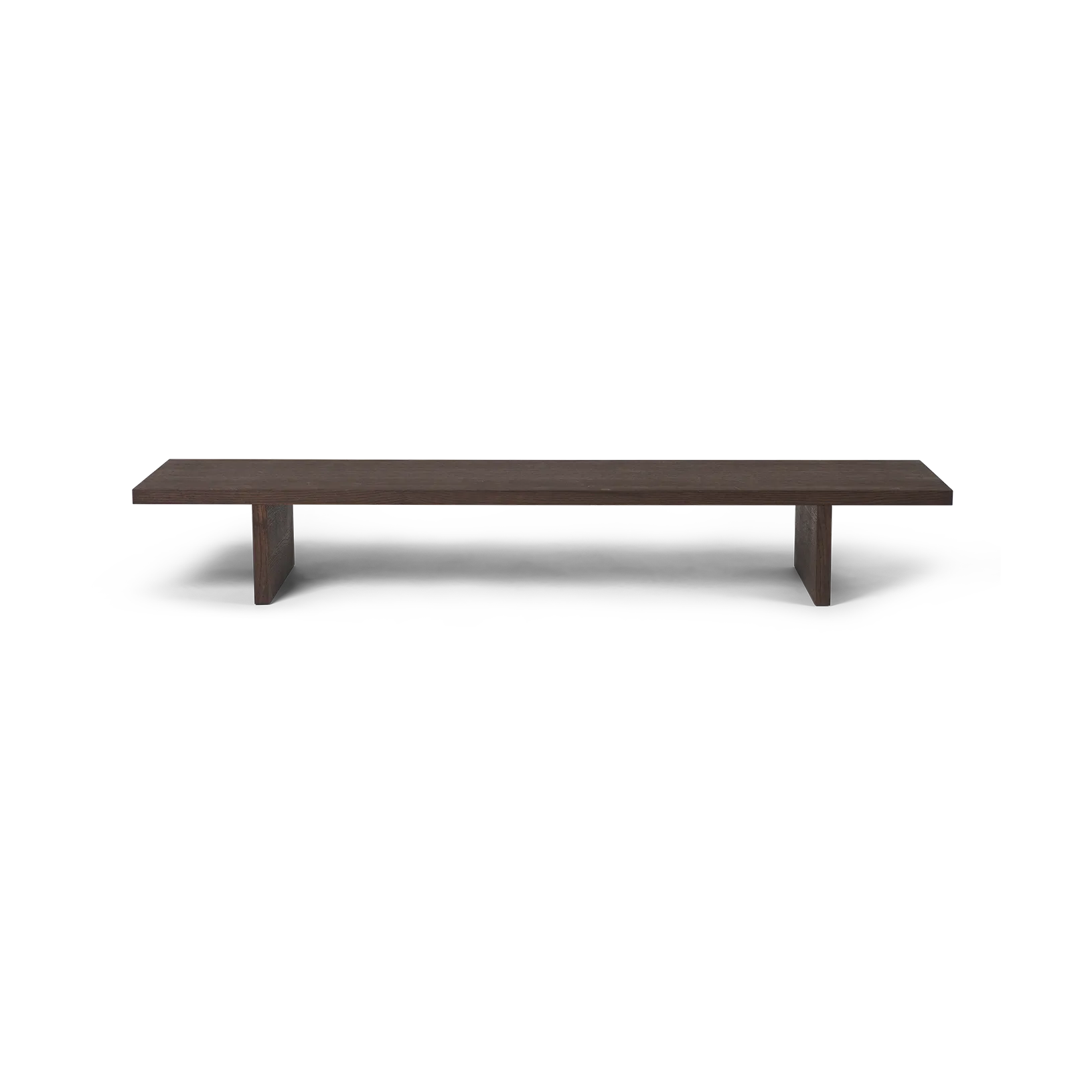 display table Tavolino Kona, Dark stained oak veneer Ferm Living