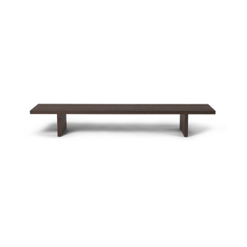 display table Tavolino Kona - Dark stained oak veneer - Ferm Living