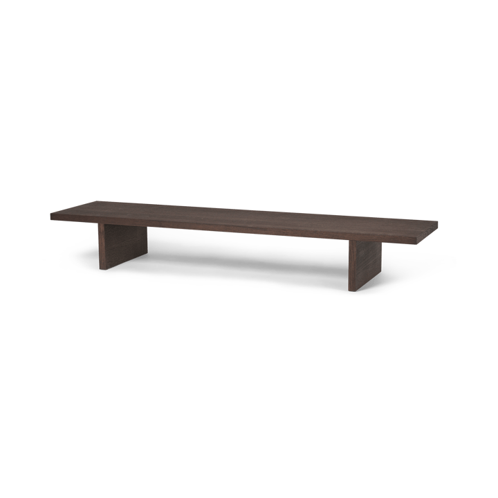 display table Tavolino Kona, Dark stained oak veneer Ferm Living