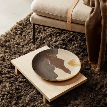 display table Tavolino Kona - Impiallacciatura naturale di quercia - Ferm Living