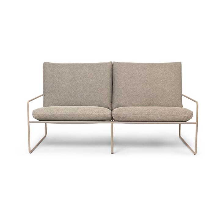 Divano a 2 posti Desert - Cashmere-Sabbia scura - Ferm LIVING