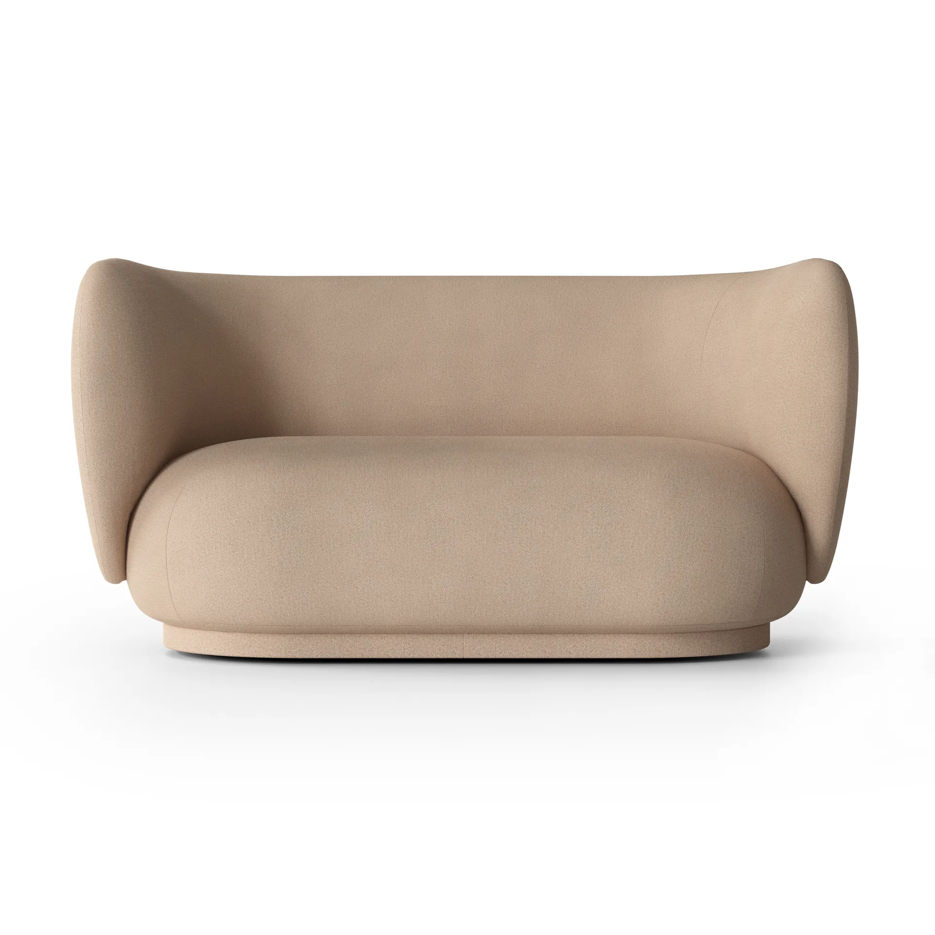 Divano a 2 posti Rico, Brushed sand Ferm Living