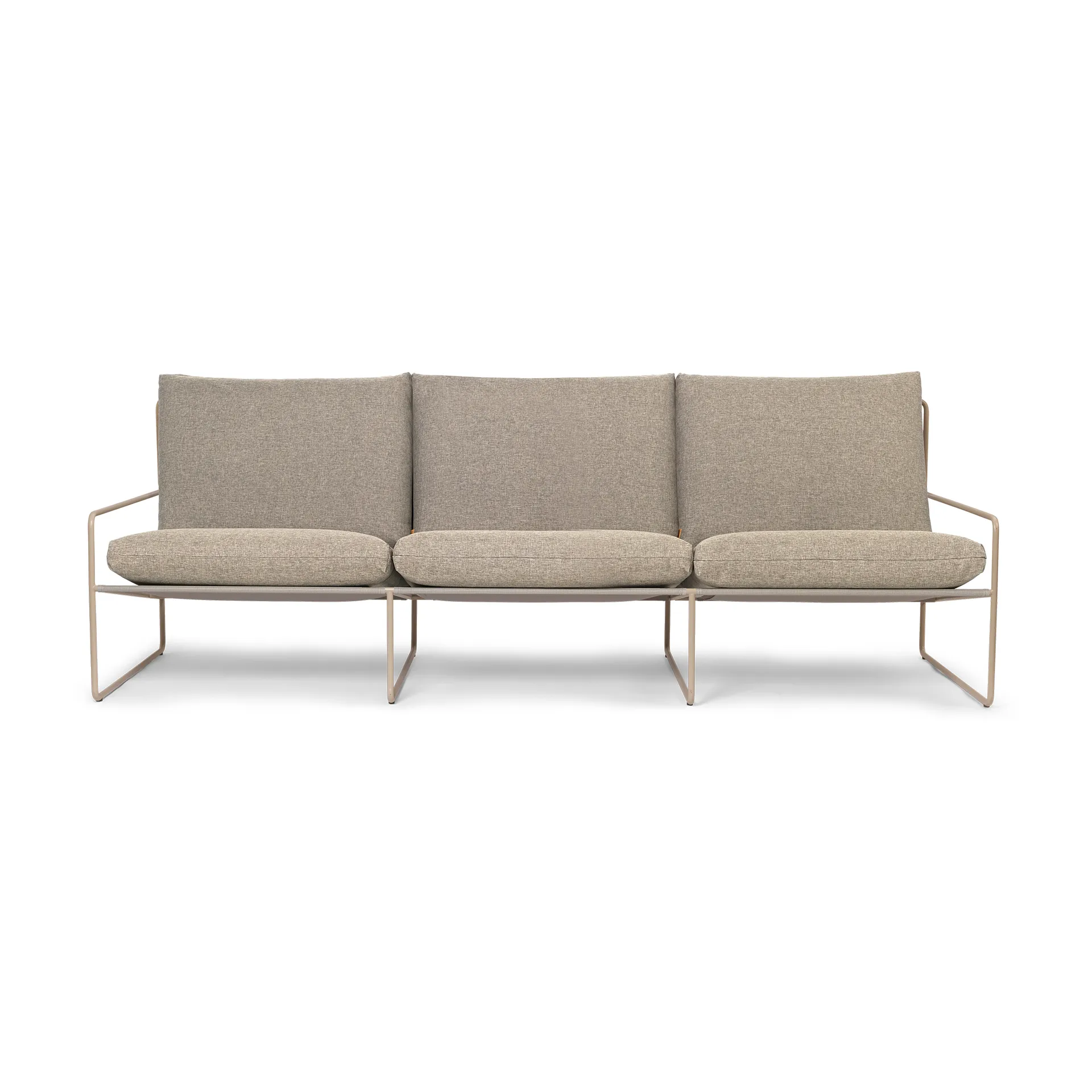 Divano a 3 posti Desert, Cashmere-Sabbia scura Ferm Living