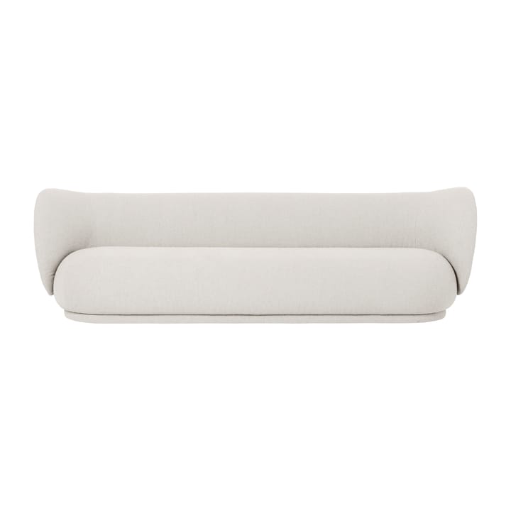 Divano bouclé a 4 posti Rico - Bouclé off-white - ferm LIVING