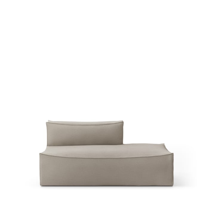 Divano modulare Catena - Tessuto cotton linen natural, open end r 301 - ferm LIVING