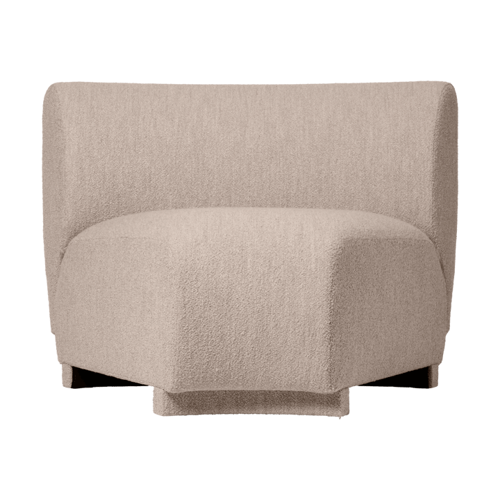 Divano modulare Rico 45 corner Soft Bouclé - Natural - Ferm Living
