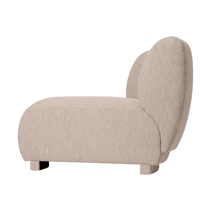 Divano modulare Rico 45 corner Soft Bouclé, Natural Ferm Living