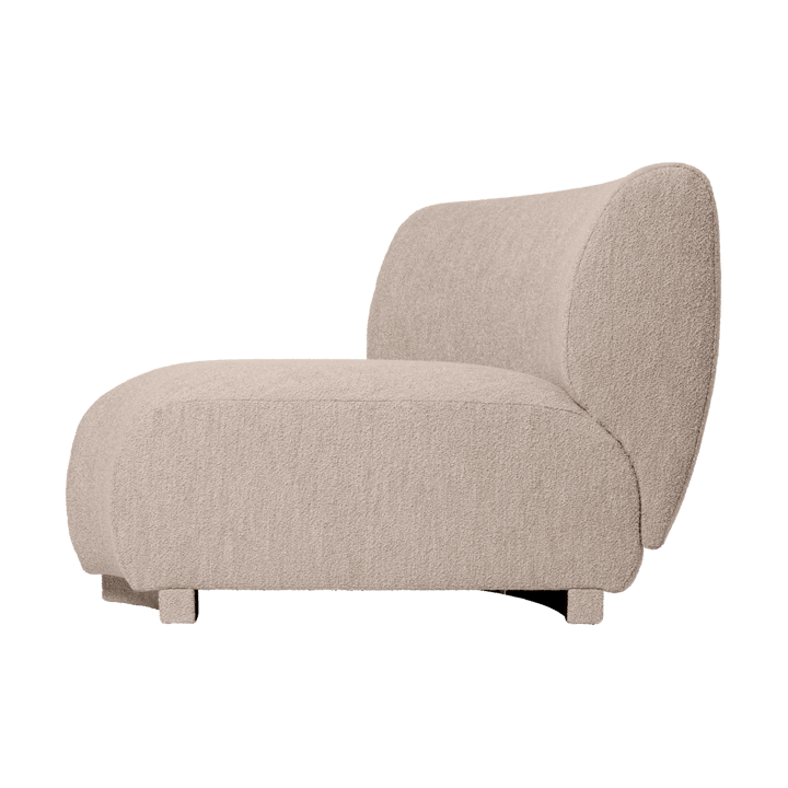 Divano modulare Rico 45 corner Soft Bouclé, Natural Ferm Living