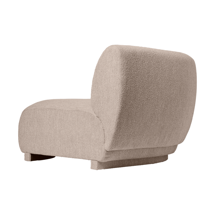 Divano modulare Rico 90 corner Soft Bouclé, Natural Ferm Living