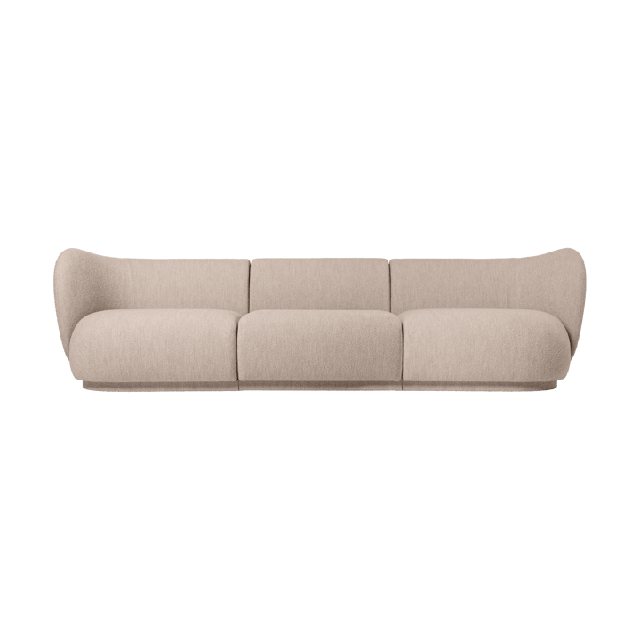 Divano modulare Rico armrest L Soft Bouclé, Natural Ferm Living