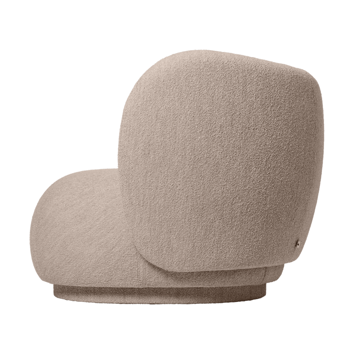 Divano modulare Rico armrest R Soft Bouclé, Natural Ferm Living