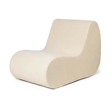 Divano modulare Rouli center module pure bouclé - Off-white - Ferm Living