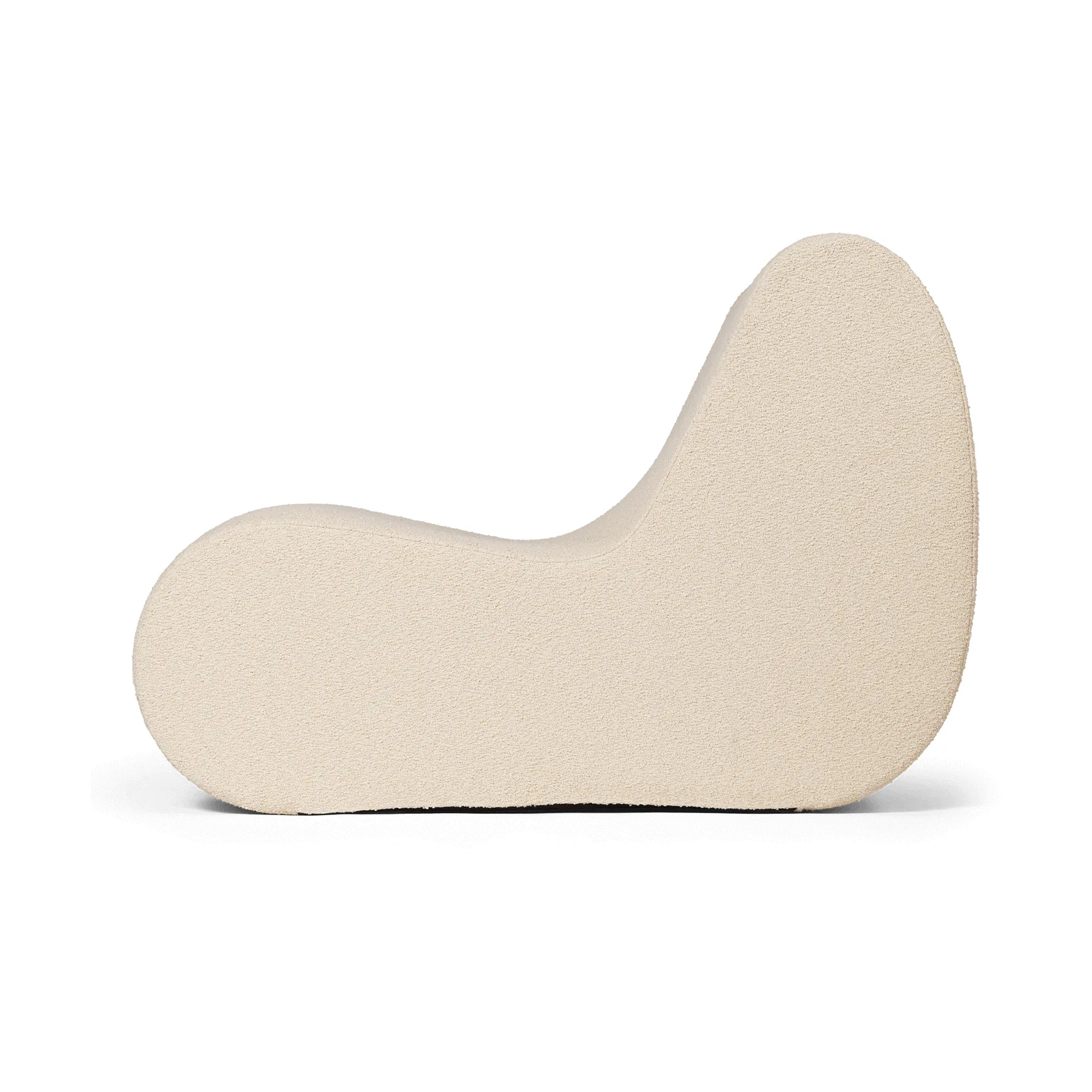 Divano modulare Rouli center module pure bouclé, Off-white Ferm Living