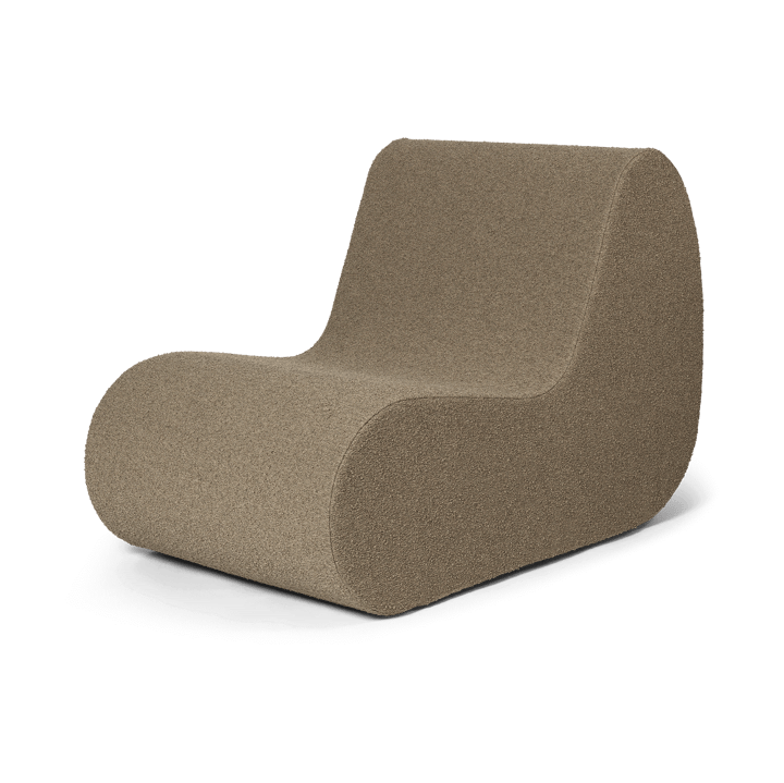 Divano modulare Rouli center module pure bouclé - Sand - ferm LIVING