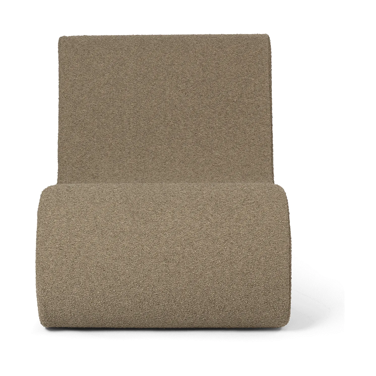 Divano modulare Rouli center module pure bouclé, Sand Ferm Living