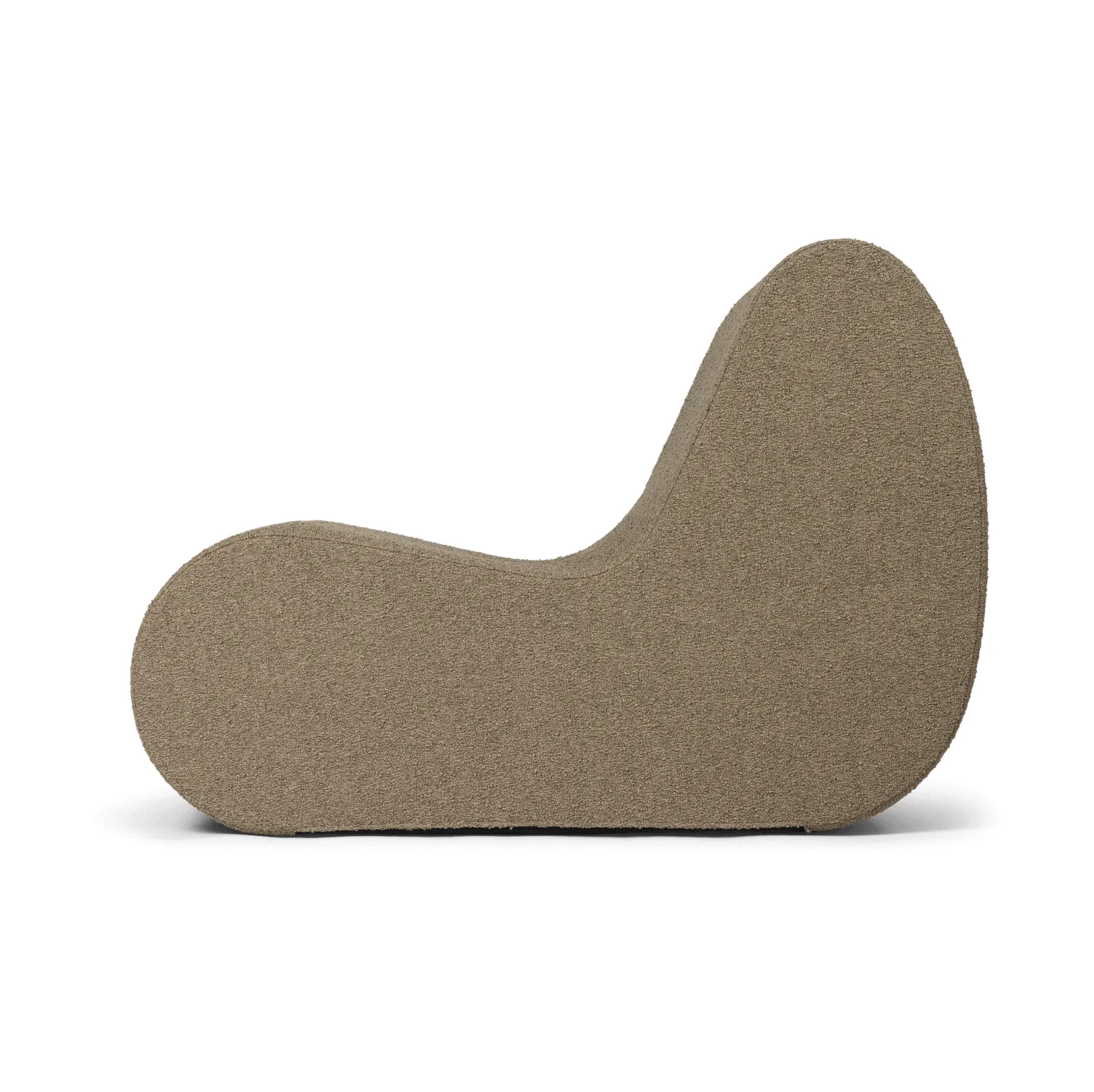 Divano modulare Rouli center module pure bouclé, Sand Ferm Living