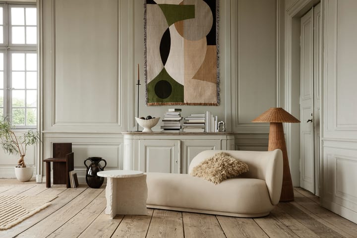 Divano Rico a destra, Brushed off white Ferm Living