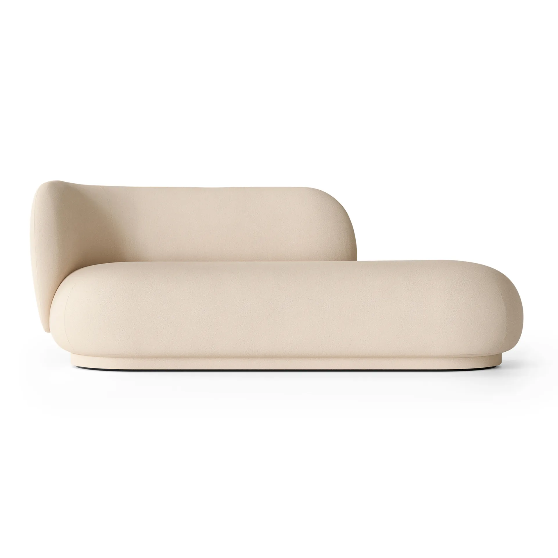 Divano Rico a sinistra, Brushed off white Ferm Living