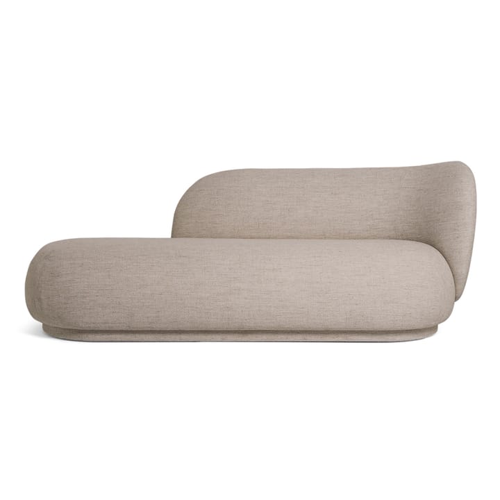 Divano Rico bouclé a destra - Bouclé sand - Ferm Living