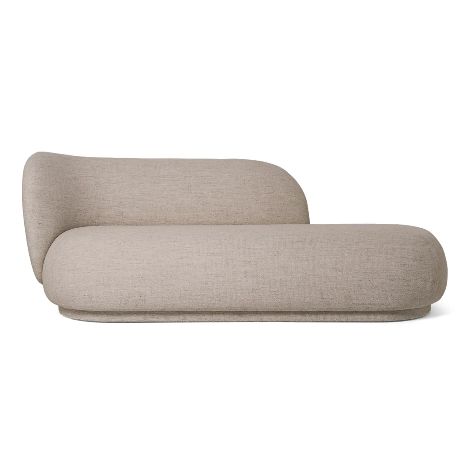 Divano Rico bouclé a sinistra, Sand Ferm Living