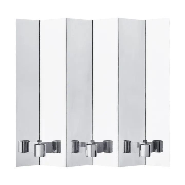 Eddy portacandela da parete - 3, Mirror polished - Ferm Living