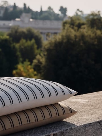 Federa Twill 40x60 cm - Off-white-black - Ferm Living