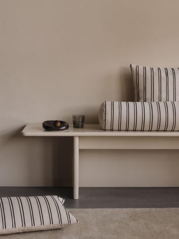 Federa Twill 40x60 cm - Off-white-black - Ferm Living