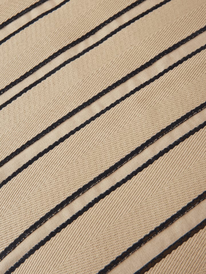 Federa Twill 50x50 cm, Cashmere-black Ferm Living